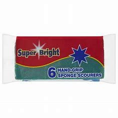 Super Bright Sponge 6pcs