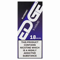 Edge E-liquid 18mg Blueberry