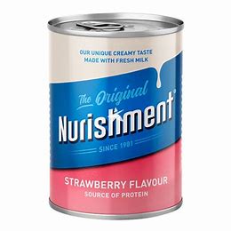 Nurishment 370ml can - Strawberry Flavour