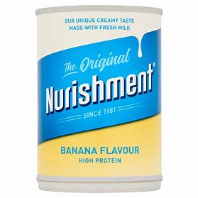 Nurishment 370ml can - Banana Flavour