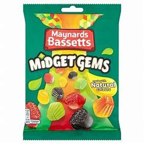 Maynard's Bassetts Sweet Bag - Midget Gems