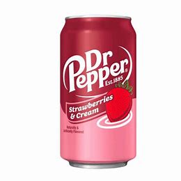 Dr Pepper American Strawberries &Cream 355ml