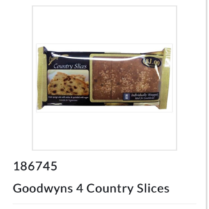 Goodwyns Country slices 4 pack