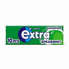 Extra  Sugarfree Flavoured Chewing gum - Spearmint 14g