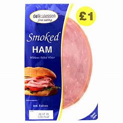 Cooked Ham Slice 90g