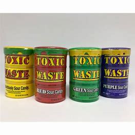 Toxic Waste Hazardously Sour candy 42g