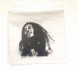 Smell proof plastic zipper baggies - 2 x 2 Bob Marley head bag