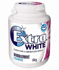 Orbit Chewing gum -  White bubblemint 64g box