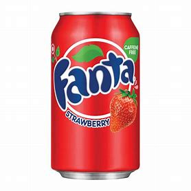 Fanta 355ml can - Strawberry