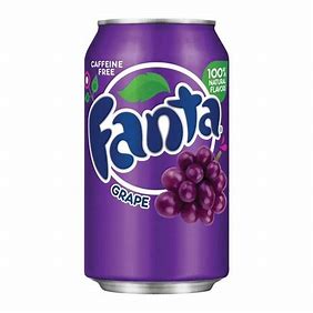 Fanta 355ml can - Grape