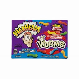 warheads sour - Lil' worms 99g