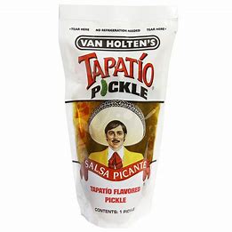 Pickle in a Pouch Tapatio pickle