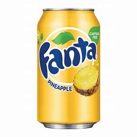 Fanta 355ml can - Pineapple