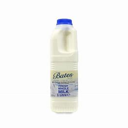 Bates Milk 1lt - Fresh Whole milk