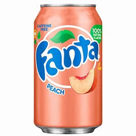 Fanta 355ml can - Peach