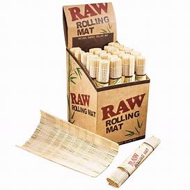 RAW Rolling Mat - Natural bamboo