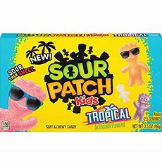 Sour patch tropical 99g box