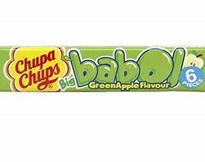 Chupa chups Big babol bubble gum - Green Apple  27.6g