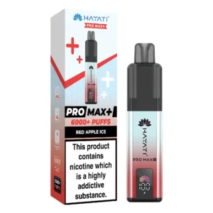 Hayati Pro Max Plus 6000+ Puff Red Apple Ice