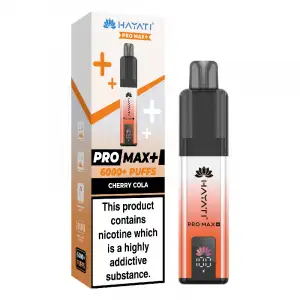 Hayati Pro Max Plus 6000+ Puff Cherry Cola
